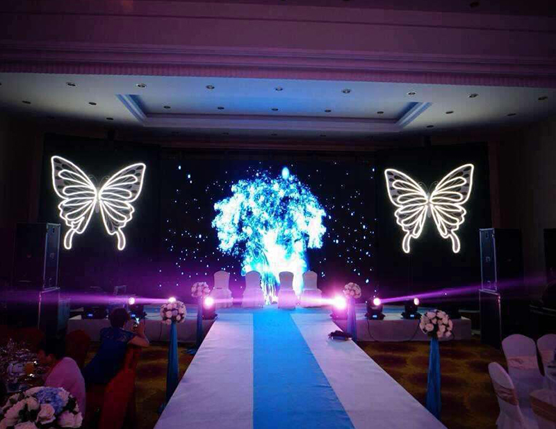 LED screen stage