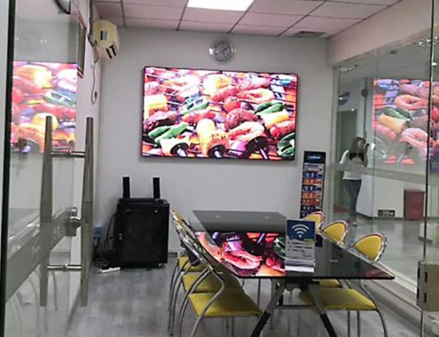 LED panel screen indoor